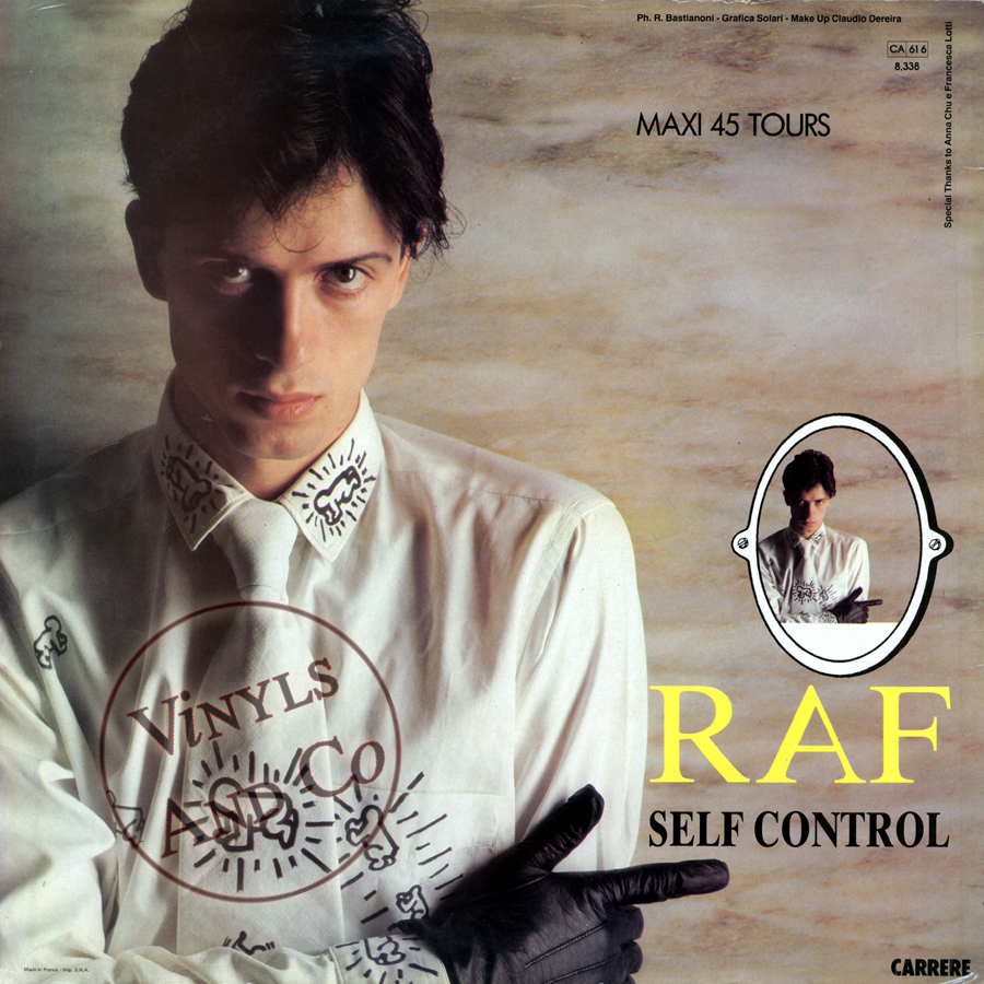 RAF Self Control [Version Originale] MAXI 45 TOURS CARRERE MaxiSingle 12" eBay